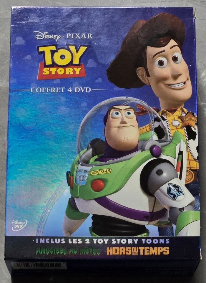 Coffret Intégrale 4 Dvd Toy Story (Disney Pixar) d'occasion en très bon état comme neuf - photo numéro 3