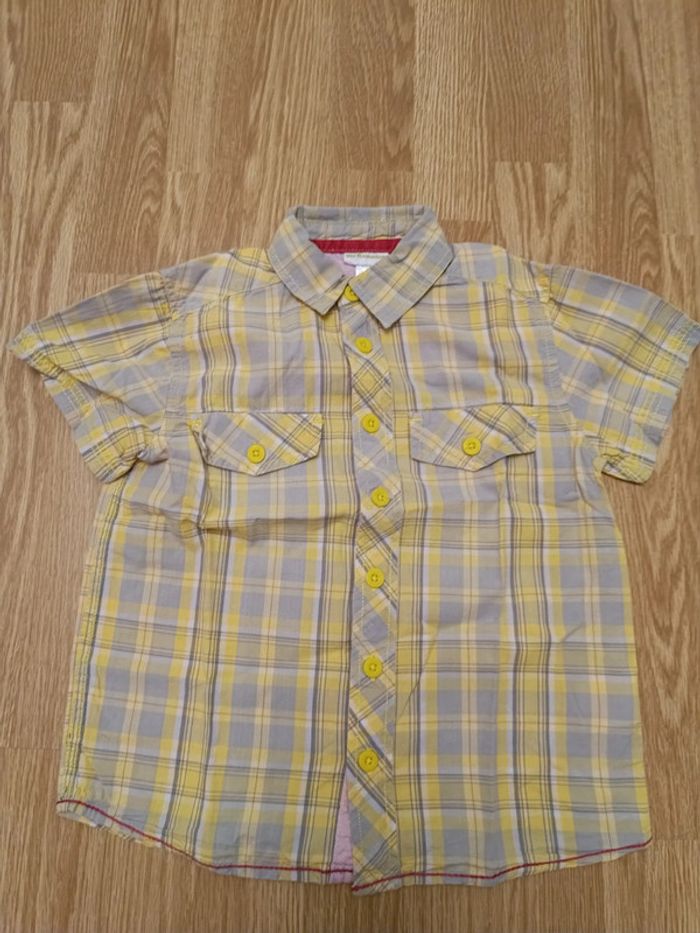 Chemise manches courtes 6 ans