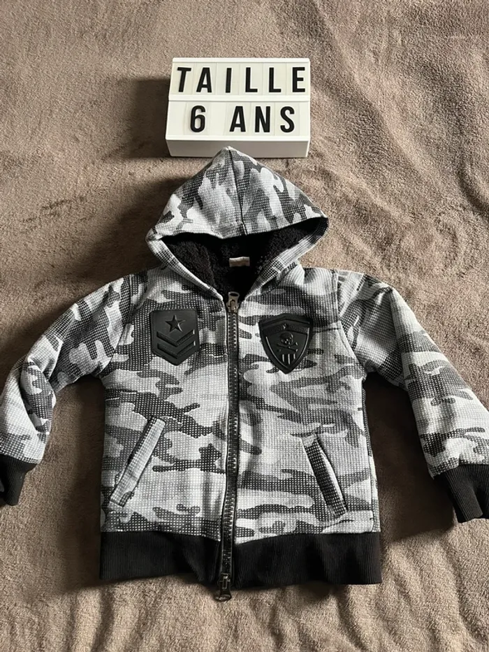 Veste molletonné