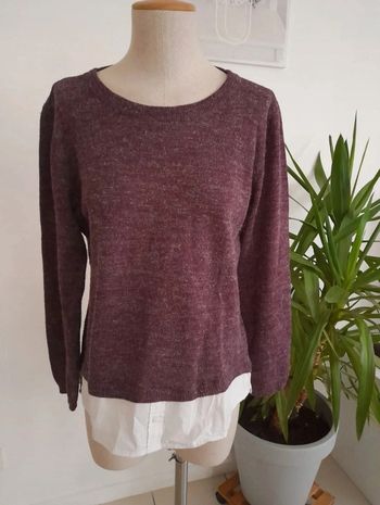 Pull hivers bimatière Taille L🌿💝