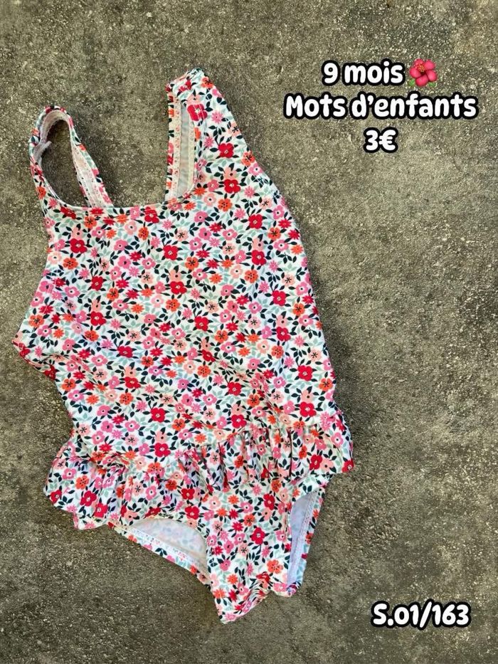 Maillot de bain 🌺 9 mois 🌺 Mots d’enfants
