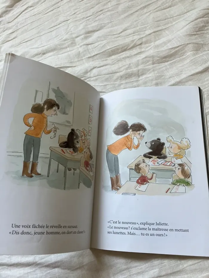 Livre enfant – Un ours à l’école - photo numéro 3