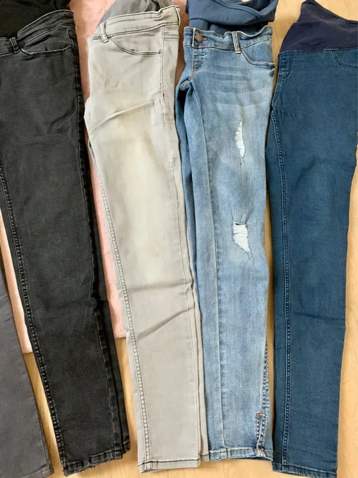 Jeans de grossesse TBE T36 - photo numéro 3