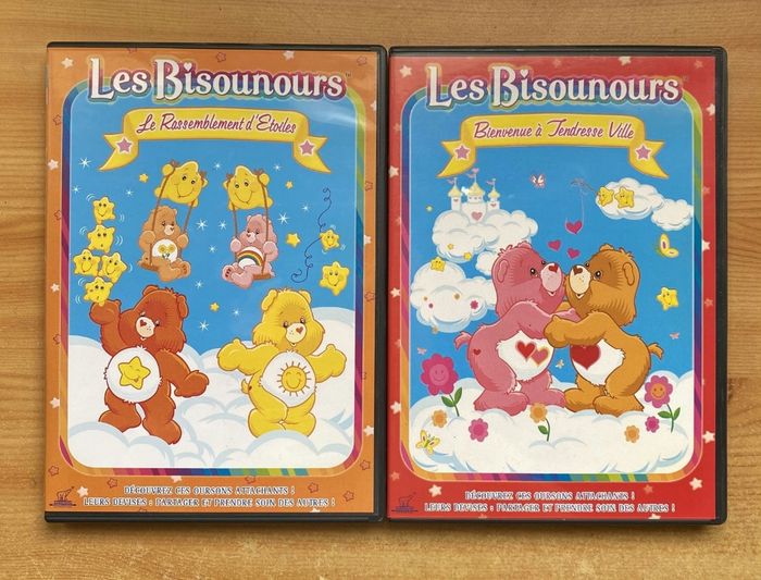 Lot de 2 dvds Bisounours en très bon état