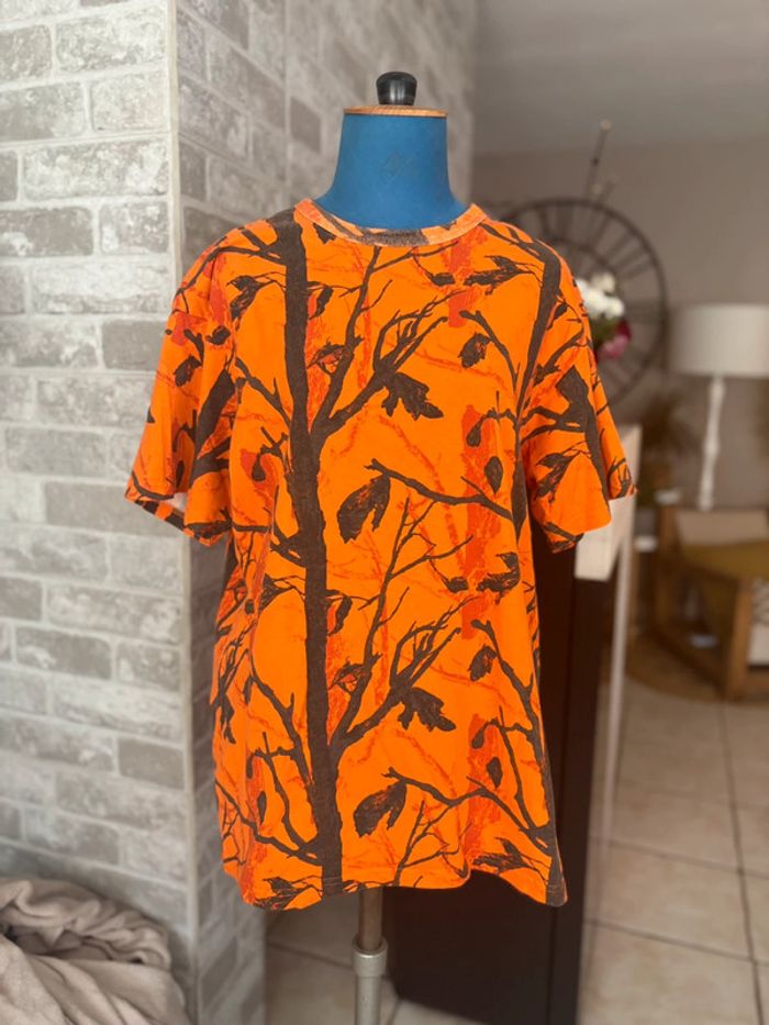 T shirt Carhartt édition military/chasse - en très bon état - taille M/38 -