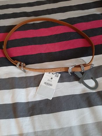 Ceinture double boucles bershka neuf