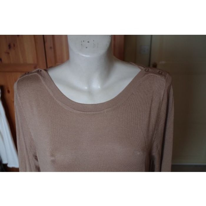 PAUL BRIAL - Robe en maille chaude tricolore  Taille 42 - photo numéro 6