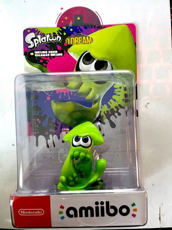 Amiibo Inkling squid vert