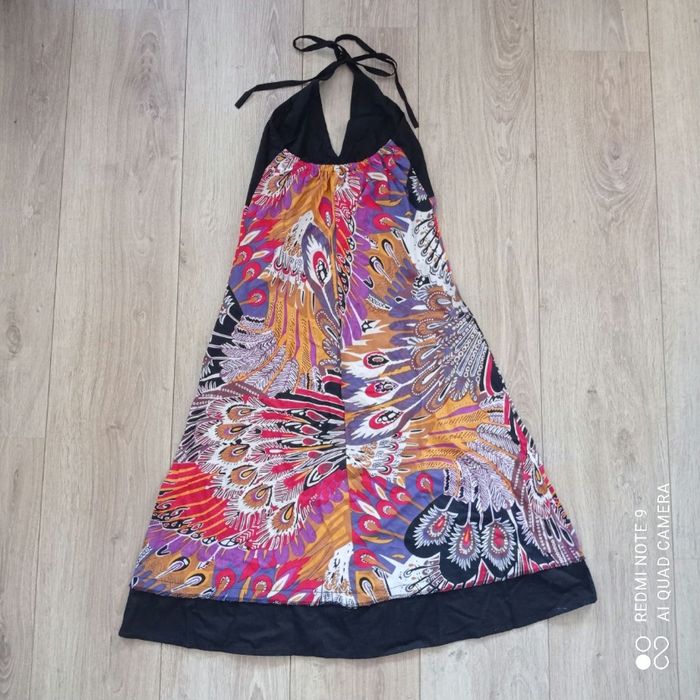 Robe à motifs multicolores t34 - photo numéro 6