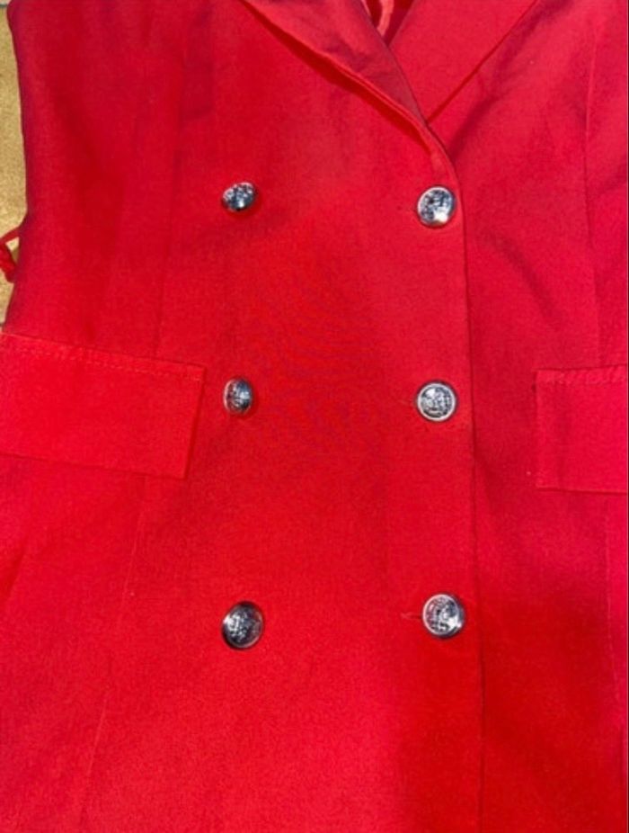Este robe blazer rouge s - photo numéro 4