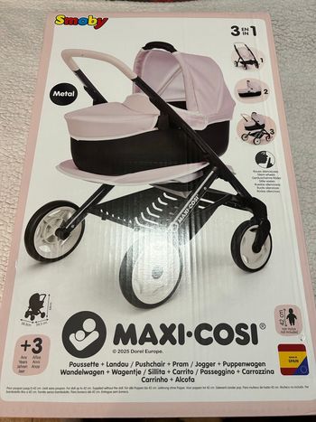 SMOBY POUSSETTE POUR POUPÉE