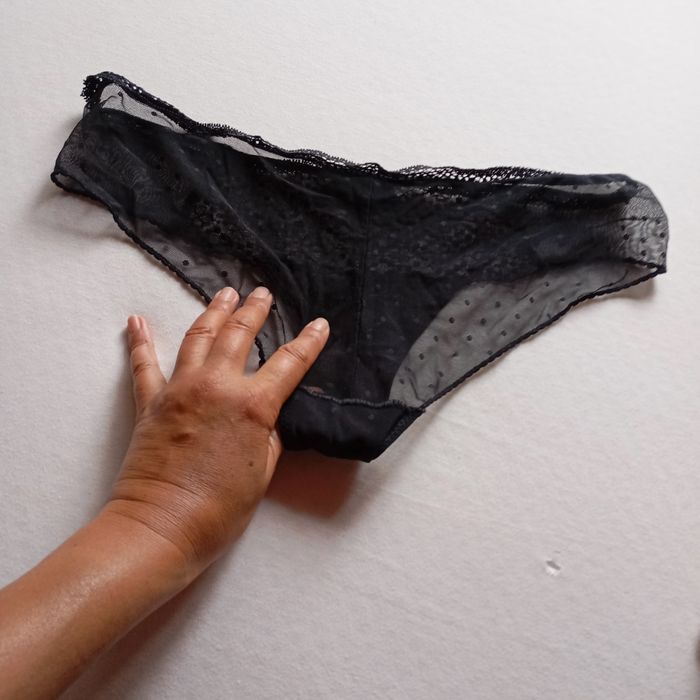 Culotte noire à pois - photo numéro 2