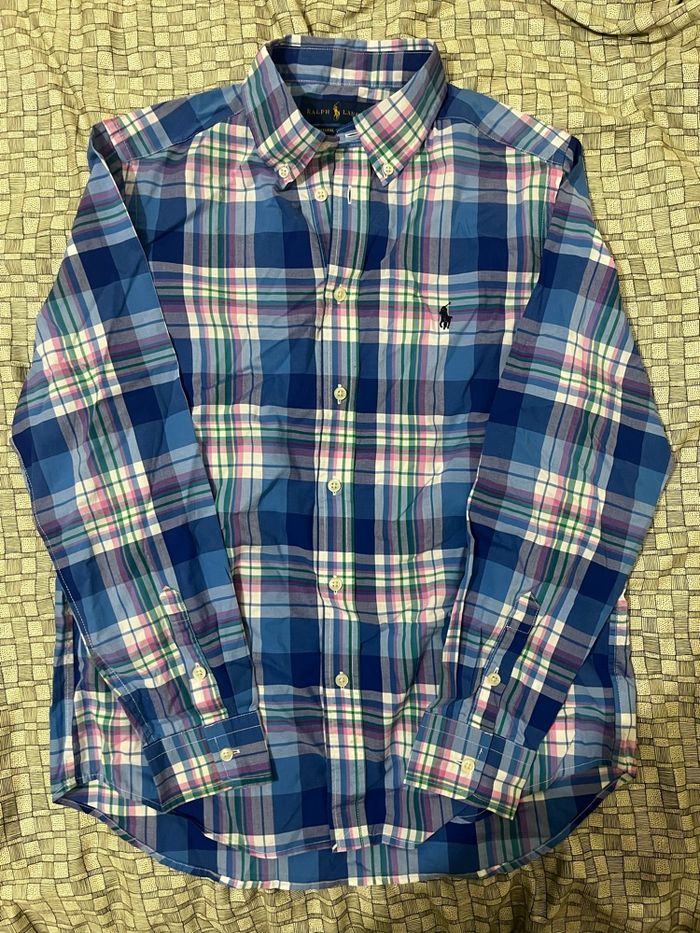 Chemise Ralph Lauren à carreaux (14-16 ans) - photo numéro 3