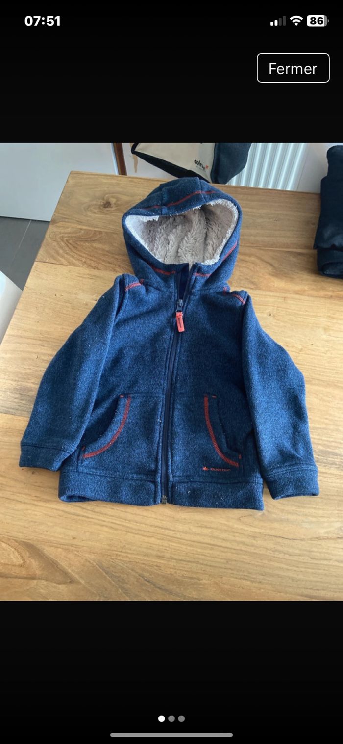 Veste 3 ans décathlon - photo numéro 2