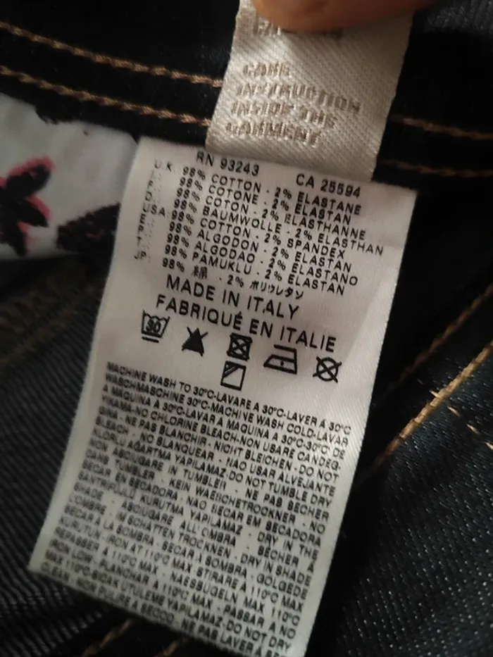 Jeans skinny Diesel – S – Marine – État : Excellent - photo numéro 8