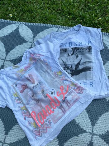 Lot de 2 t shirt Zara