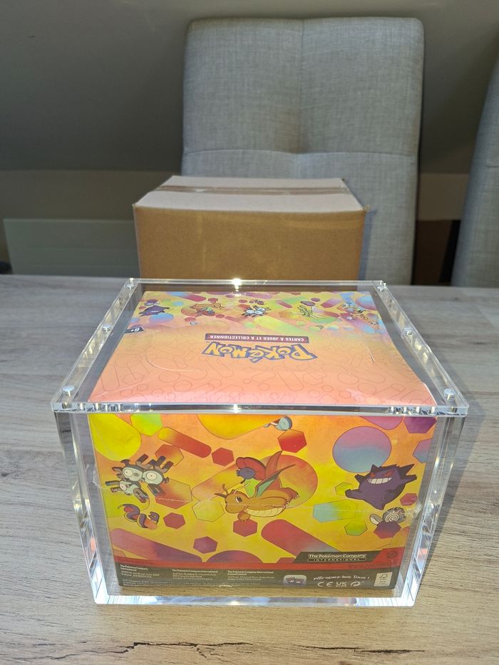 Protection acrylique display mini tin ×10 Pokémon aimantée épaisse 8mm anti uv - photo numéro 3