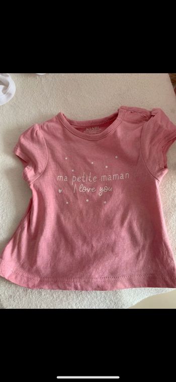 Lot t shirt 1 mois