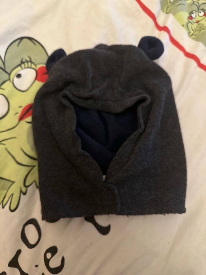 Bonnet 18/24 mois ourson