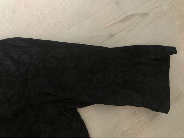 AN42-Blouse imprimée tissus froissé T 46 - photo numéro 6