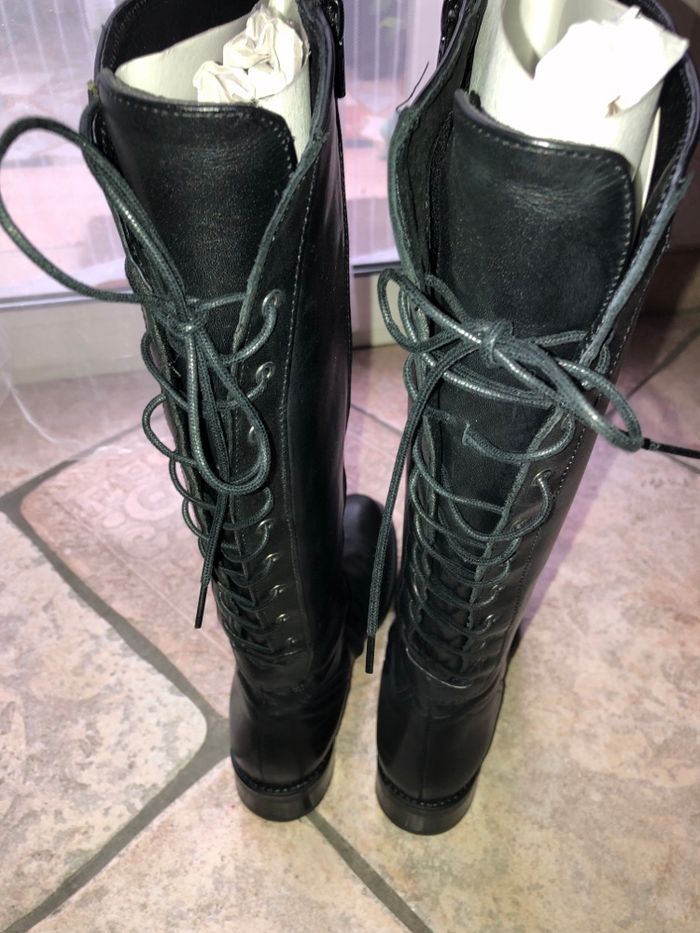 Bottes  lacet à l  arrière - photo numéro 4