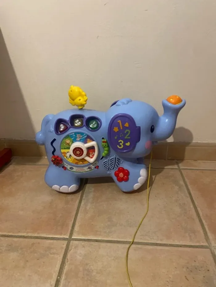 Trompette, mon éléphant est découverte