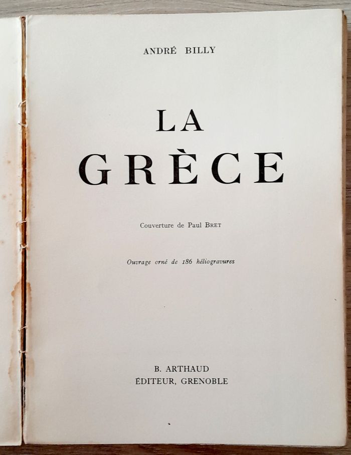 La Grèce par andré billy - photo numéro 6