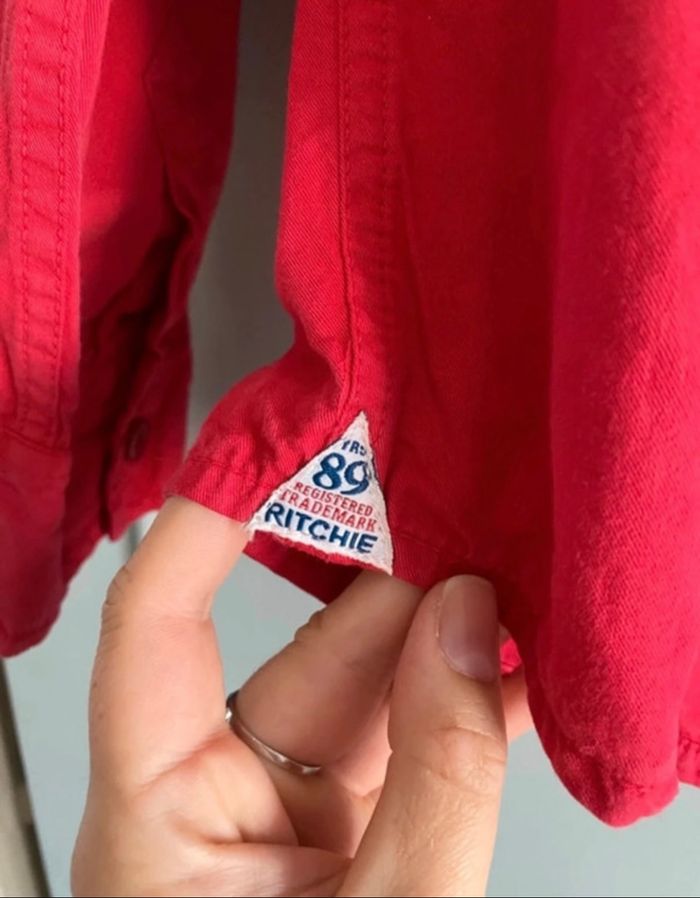 Chemise rouge - photo numéro 2