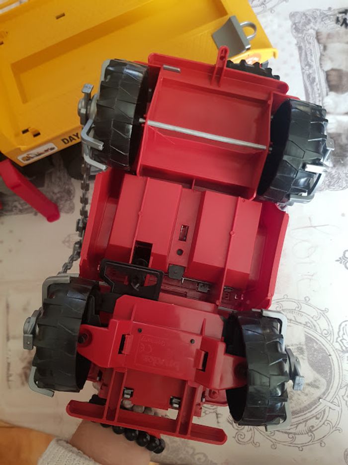 Camion plateau dépanneuse avec jeep 4143 - Bruder - photo numéro 7