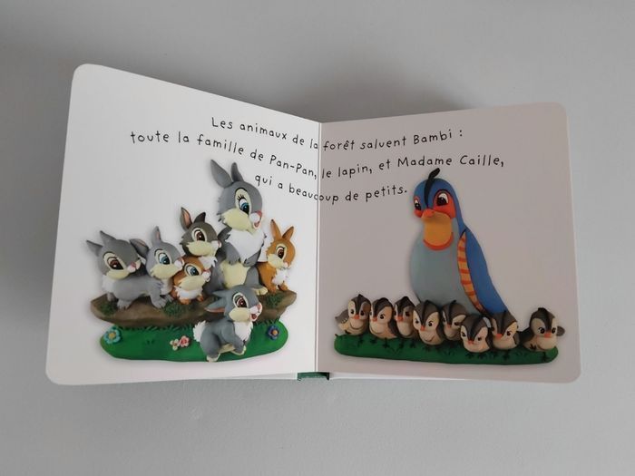 BAMBI Imagerie des Bébés Livre DISNEY cartonné 🐰 - photo numéro 3