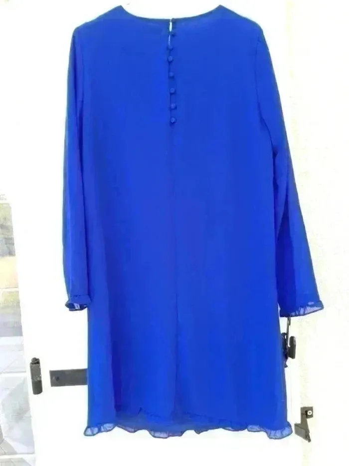 Magnifique robe chic bleue taille 40 Anany - photo numéro 2