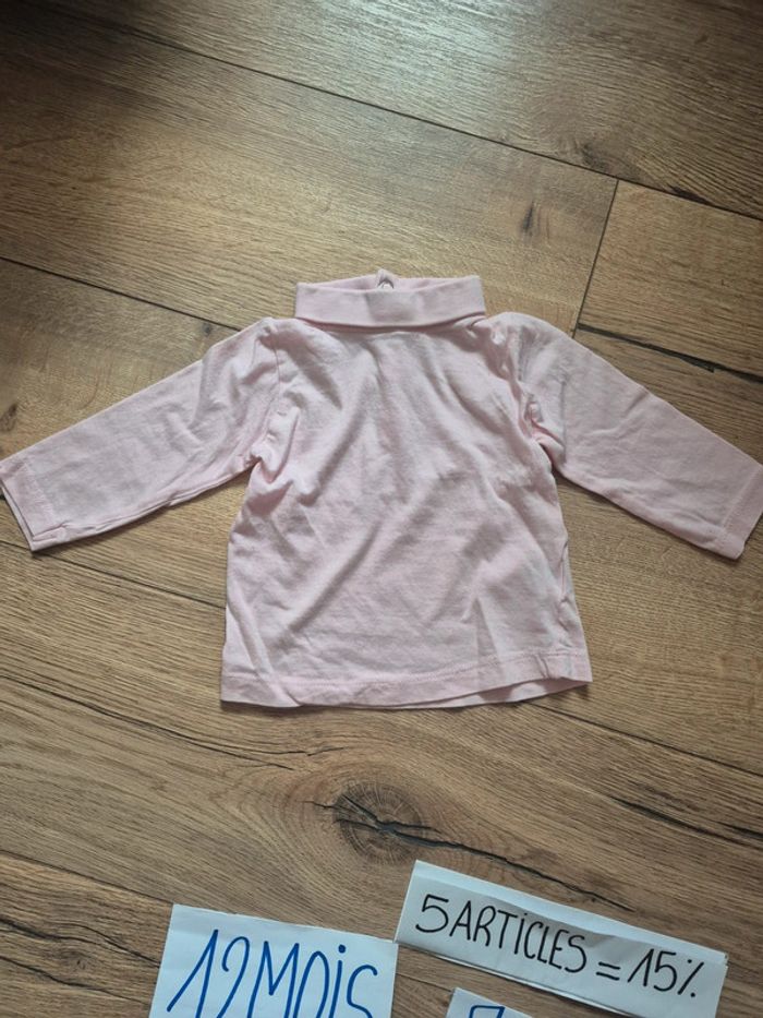 🌟 Lot bébé fille 12 mois / 74 cm Hauts & pantalons fun - photo numéro 12