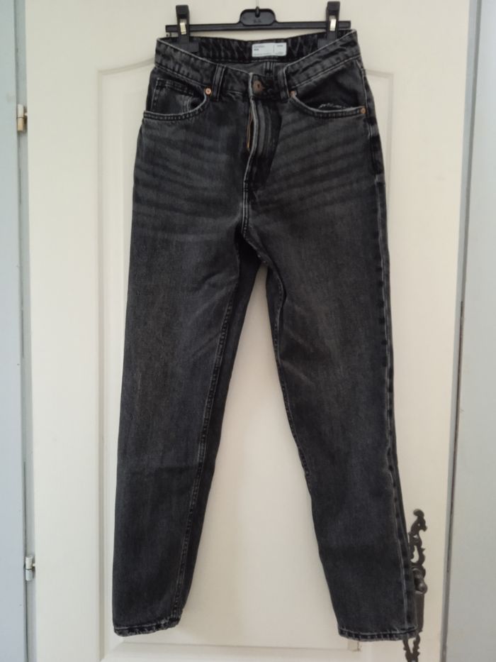 Jean mom noir taille 36