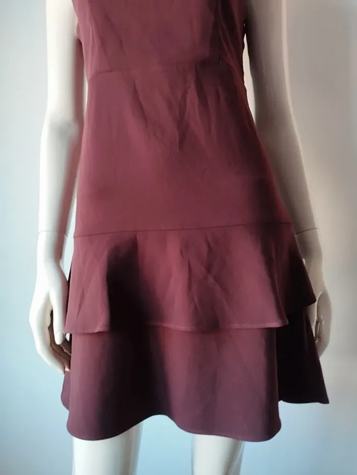 Robe Morgan taille 38 couleur lie de vin - photo numéro 3