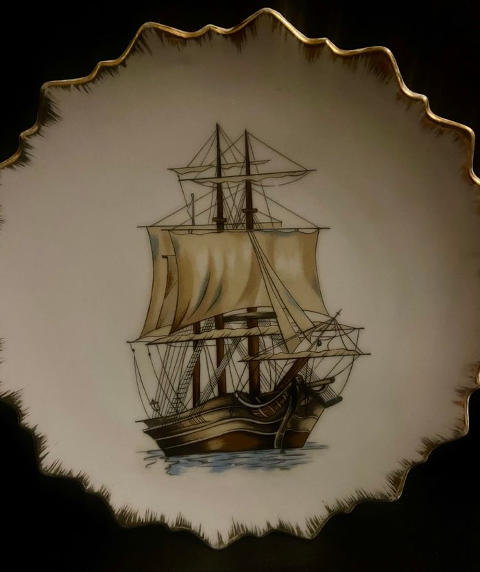 Assiette décorative bateau - photo numéro 2