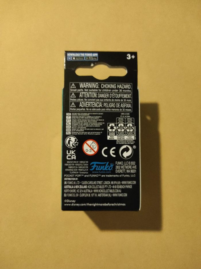 porte-clés pocket pop disney jack skellington the nightmare before christmas EXCLU - photo numéro 4