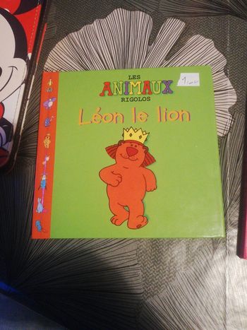 Livres pour enfants Claire le dromadaire, Léon le lion