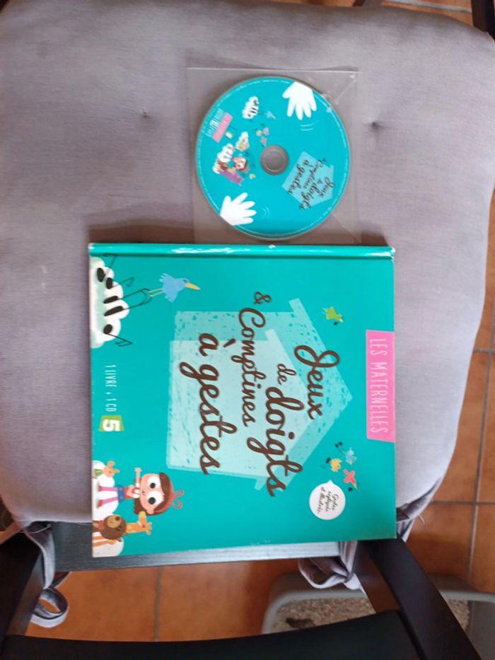 Livre cd de comptines