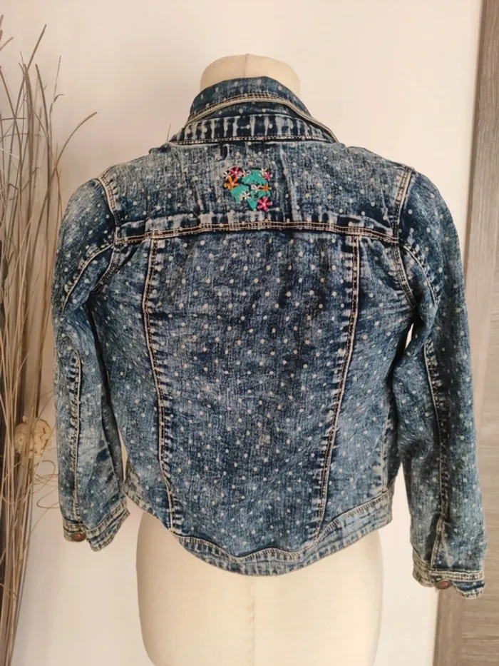 Veste en jean filles 8 ans Orchestra - photo numéro 4