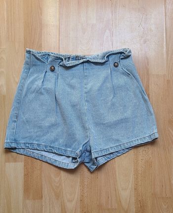 Short en jeans taille haute push up taille 38