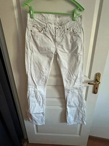 Pantalon blanc replay