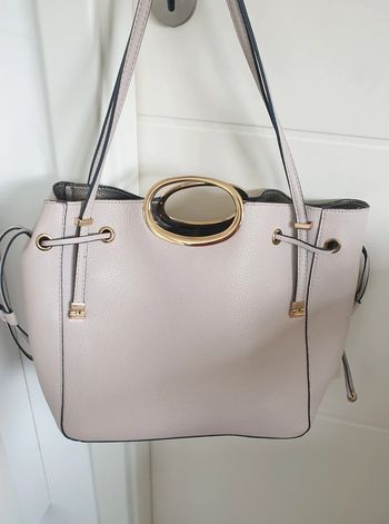 Sac épaule 2 en 1, rose et bronze, Parfois