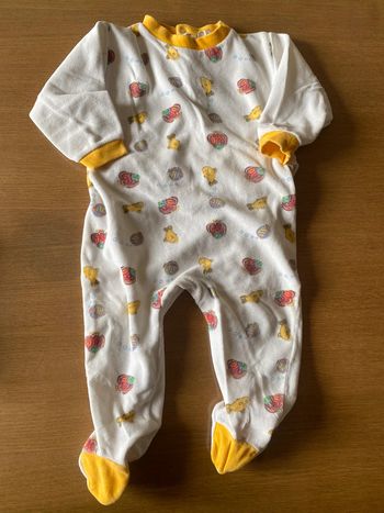Pyjama une pièce velours