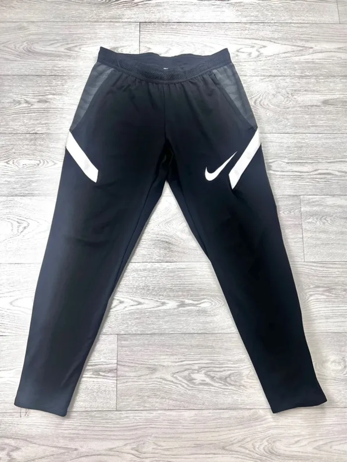 Jogging Nike Dri-Fit Slim Fit noir homme M training running sport gym survêtement - photo numéro 2