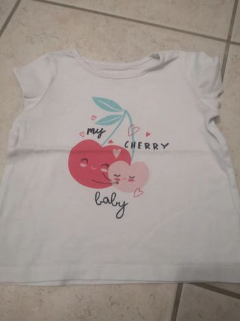 Tee-shirt cerises