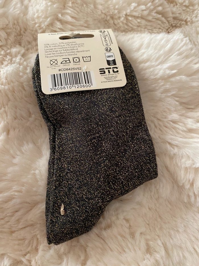 Chaussettes à paillettes - photo numéro 2