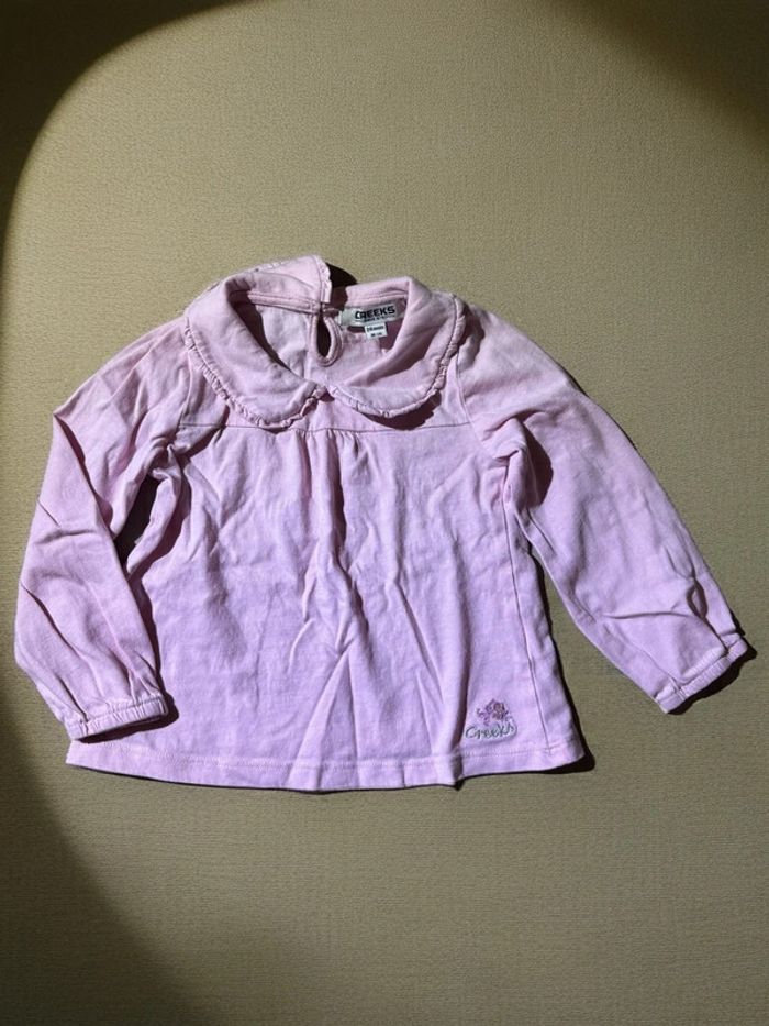 Blouse tunique rose Creek’s - photo numéro 2