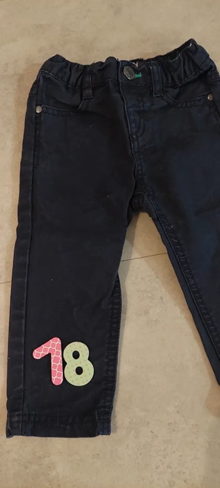 Pantalon grain de blé 18 mois - photo numéro 2