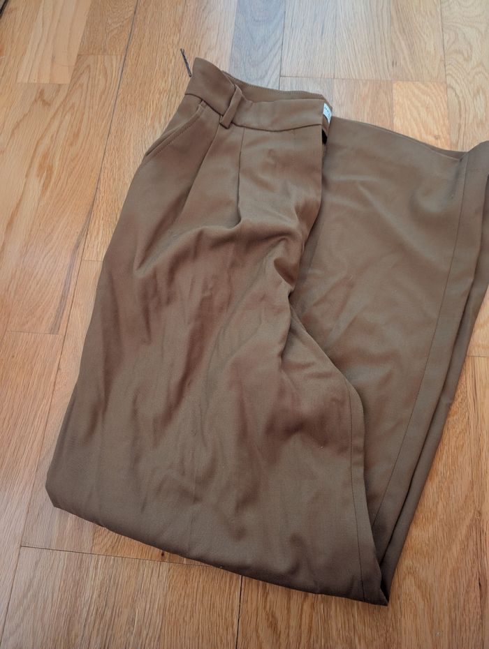 Pantalon marron Zara t xs