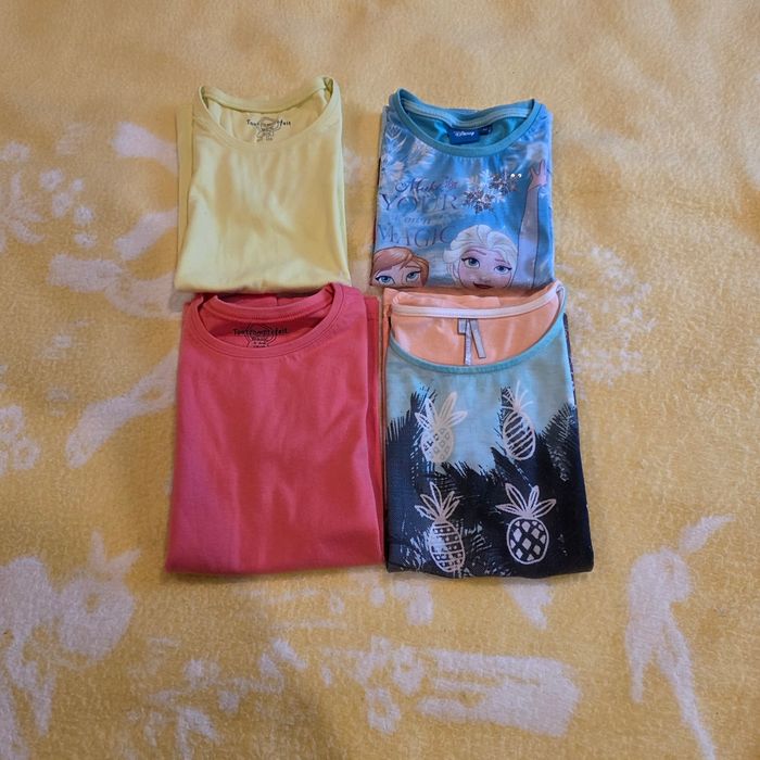 Lot t-shirts fille 8ans